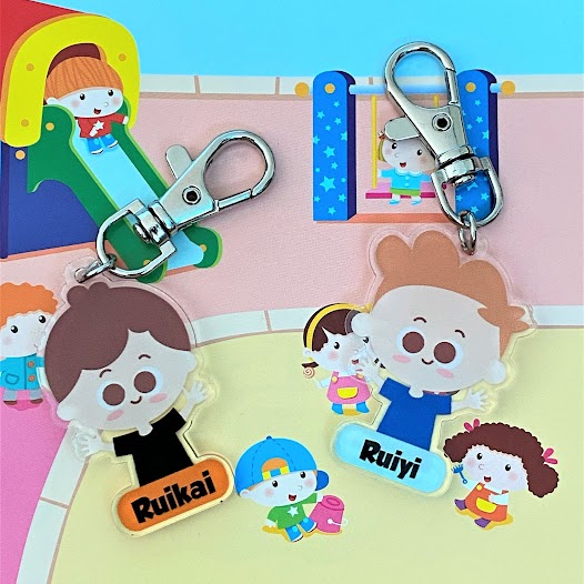 Acrylic Tag/Chain